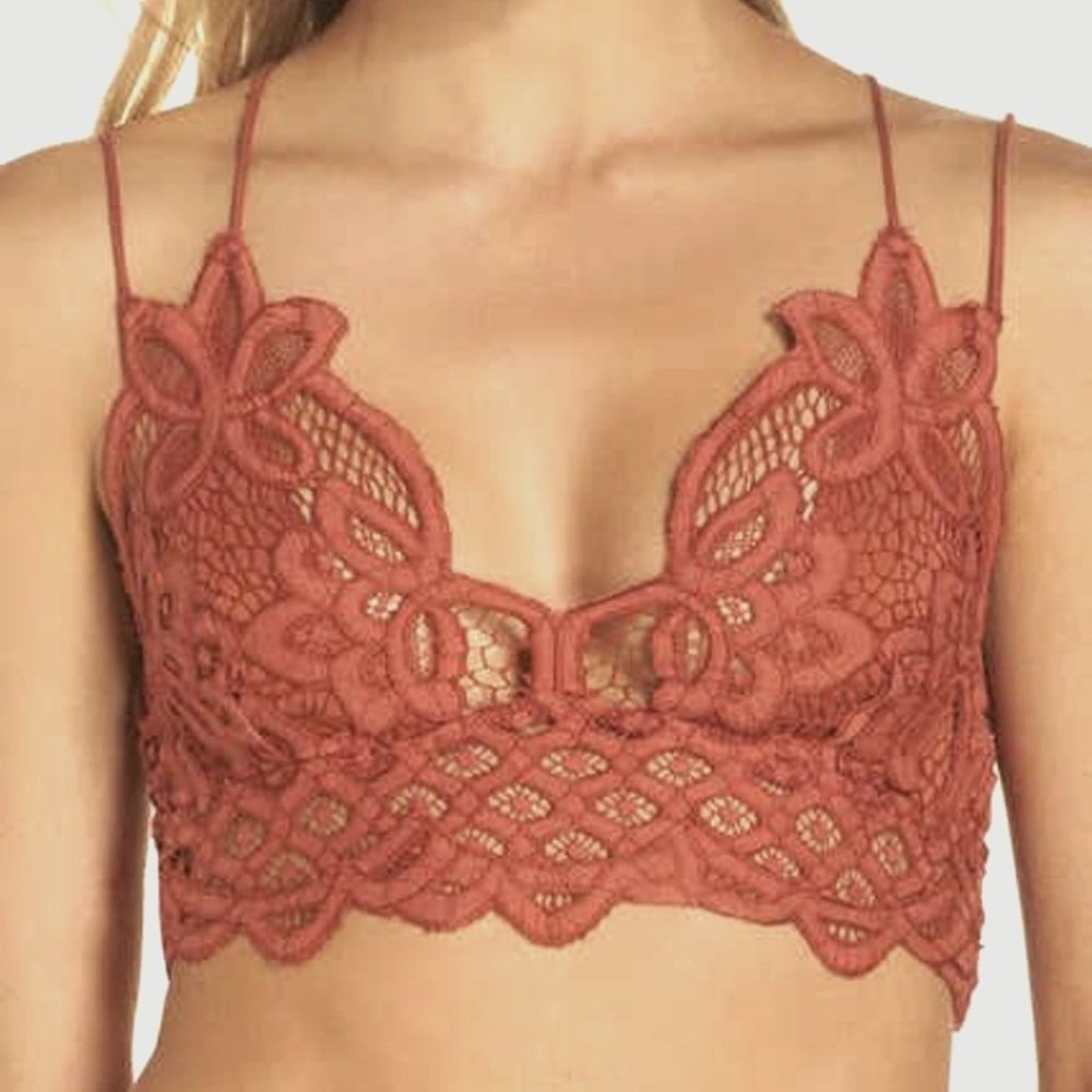 NWT M Free People Intimately FP Adella Longline Bralette